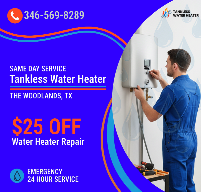 install heater The Woodlands TX
